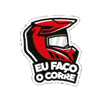 motonicoficial moto motos corre capacete Sticker