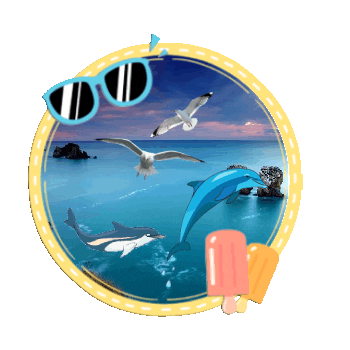 Fun Summer Sticker