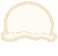 Icecream Vanilla Sticker by Art & Science