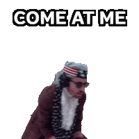 Come At Me Bring It On Sticker