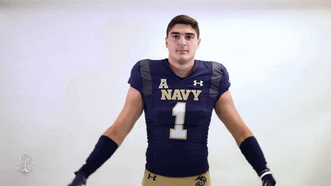 College Football GIF by Navy Athletics