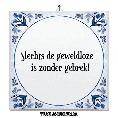 Rust Sticker by Tegelspreuken.nl