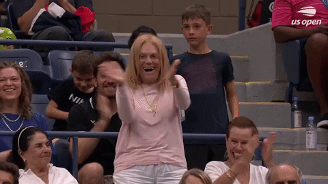 Sport Clap GIF by US Open