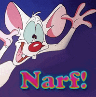 Pinky And The Brain Narf GIF