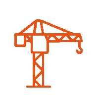 Orange Architecture Sticker by bouygues-construction