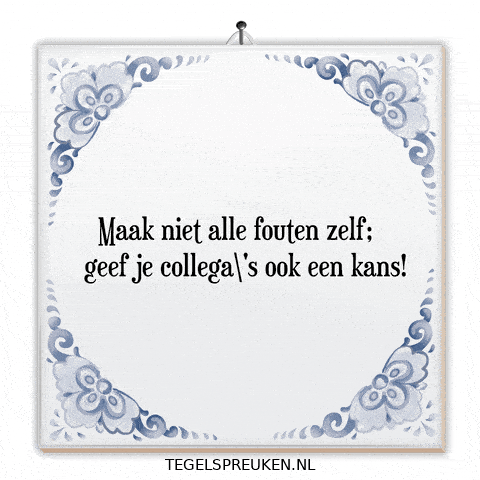 Humor Teamwork GIF by Tegelspreuken.nl