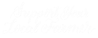 Calligraphy Farmer Sticker