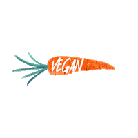 Vegan Carrot Sticker