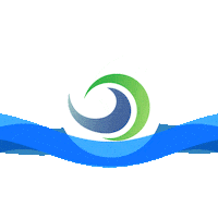 Wellen Sticker by Abwasserverband Welser Heide