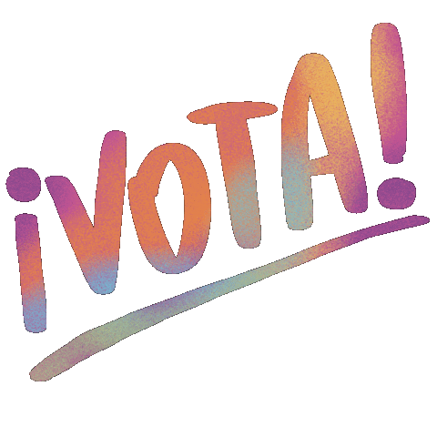 Vote Vamos A Votar Sticker by besomeone_world