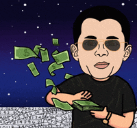 Egonauts money crypto nft rain GIF