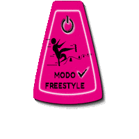 Freestyle Slalom Sticker by levelupescuela
