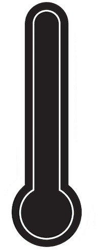 Party Termometer Sticker by Tesonet
