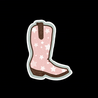 KatieVehrCalligraphy weekend vacation country cowboy GIF