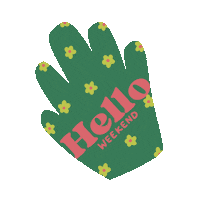 bynabilasl hi weekend hand helloweekend Sticker