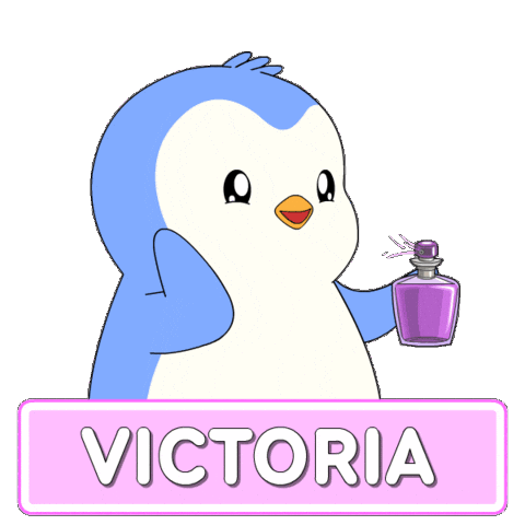 Penguin Name Sticker by Pudgy Penguins