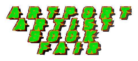 Artport giphyupload artport artportlv artportartistbookfair Sticker