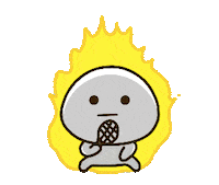 Fire Love Sticker
