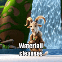 Waterfall Forgiveness GIF by Radiantelope