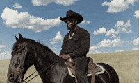 Saddle Riding Horse GIF by Jukebox Saints