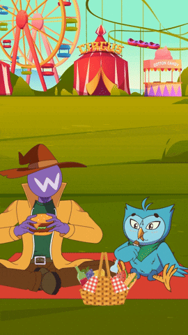 Laugh Eating GIF