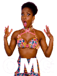 Oh My God Wow Sticker by takeepfit