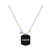 maliho 강아지 강아지목걸이 maliho 강아지인식표 Sticker