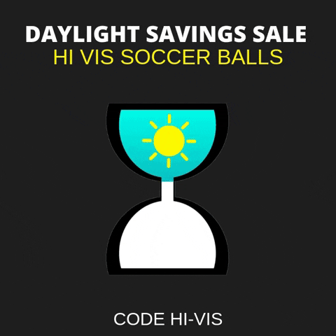 Soccer Ball Daylight Savings GIF by Select Sport America