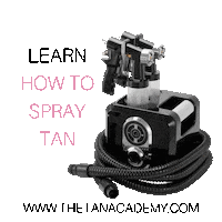 tanmontreal tanmontreal thetansolution thetanacademy learntospraytan Sticker