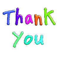 English Thanks Sticker