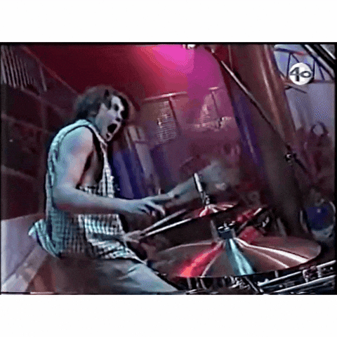 Drums Smash GIF by Tony Floyd