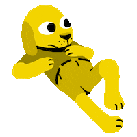 Animation Dog Sticker by Jared D. Weiss