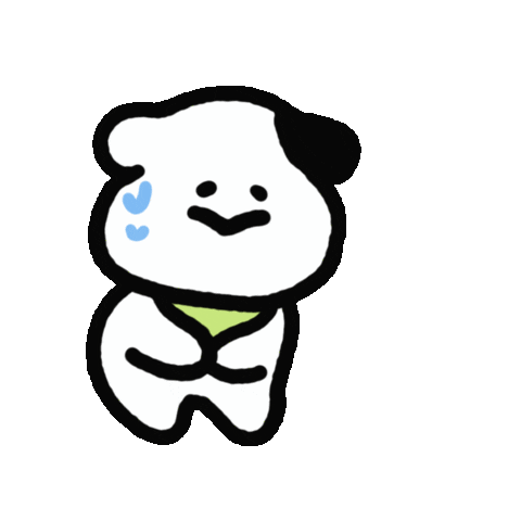 Sorry Dog Sticker by soconsocon