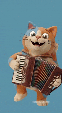 Festa Junina Cute Cat GIF