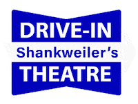 Drive-In Theatre Sticker by Lee Thompson