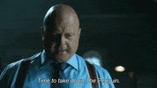 bruce wayne penguin GIF by Gotham