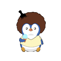 No Way Wow Sticker by Pudgy Penguins