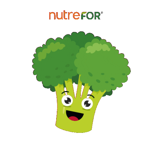 Nutrefor giphyupload broccoli brokoli nutrefor Sticker