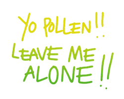 Hay Fever Sneezing Sticker by subtlestrokes