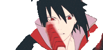 Itachi Uchiha Naruto Sticker by Alissandra