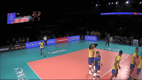 Power Serve GIF by Volleyball World