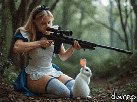 Sexy Alice In Wonderland GIF