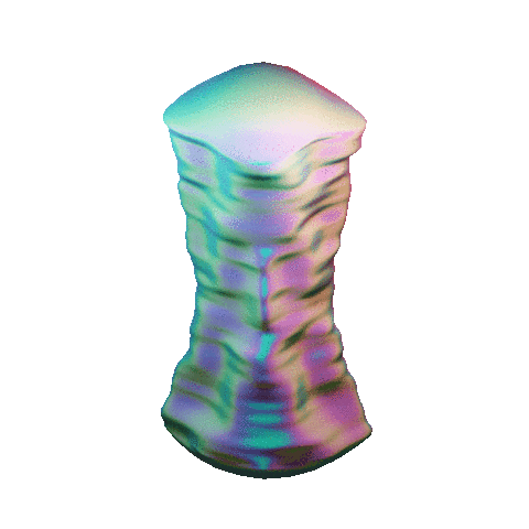 realjoeyborg giphyupload 3d abstract column Sticker