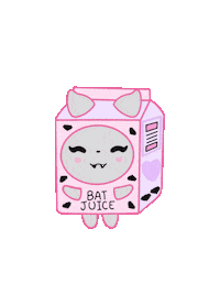 Astralcatshop kawaii bat astralcat kawaiibat Sticker