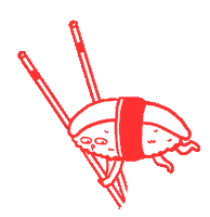 Sushivegan Sticker by Cosas Chotas