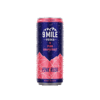 Party Pink Sticker by 9 Mile Vodka