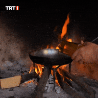 Fire Cooking GIF by TRT