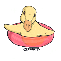 Duck Bling Sticker