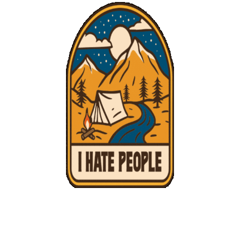 Camping Wild Hog Sticker by Wild Hog Overland