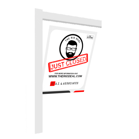 Realtor Sign Sticker by The Rio Deal